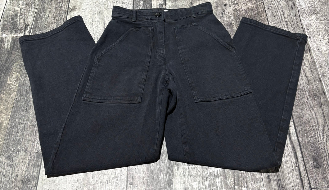 Wilfred Free black high rise straight leg jeans - Hers size 00
