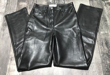 Load image into Gallery viewer, Wilfred black the melina high rise fake leather pants - Hers size 2
