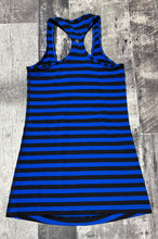 Load image into Gallery viewer, lululemon blue/black tank top - Hers size approx S
