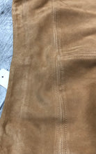 Load image into Gallery viewer, Brooks Brother light brown real leather suede skirt - Hers size 2
