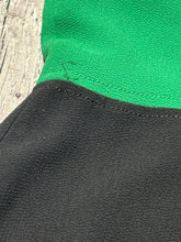 Load image into Gallery viewer, Karl Lagerfeld black/white/green dress -Hers size 4
