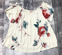 Load image into Gallery viewer, Wilfred cream/red off the shoulder blouse - Hers size S
