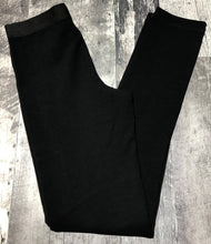 Load image into Gallery viewer, BCBG black fake leather leggings - Hers size XS
