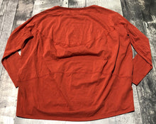Load image into Gallery viewer, lululemon dark orange 3/4 sleeve top - Hers size approx M/L
