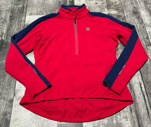 Load image into Gallery viewer, MEC red/blue sweater - Hers size approx S
