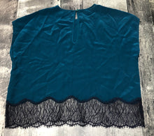 Load image into Gallery viewer, Wilfred blue/navy 100% silk blouse - Hers size XS
