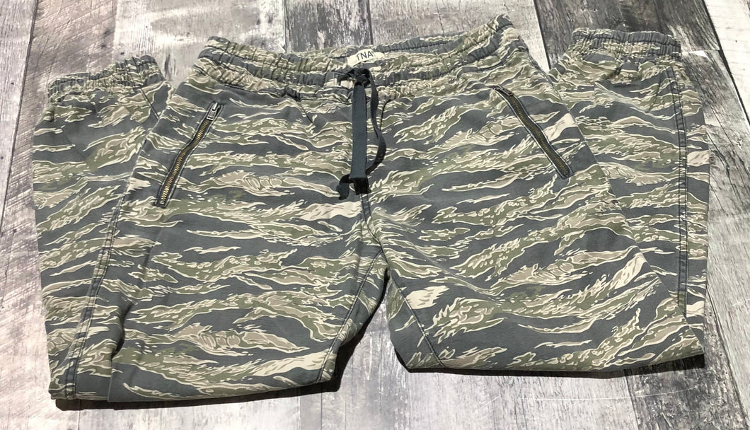 TNA green/grey/cream sweatpants - Hers size 6