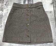Load image into Gallery viewer, Wilfred Free brown mini corduroy skirt - Hers size 00
