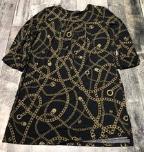 Load image into Gallery viewer, Michael Kors black/yellow long sleeve dress - Hers size L
