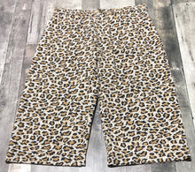 Load image into Gallery viewer, Maeve cream/black animal print wide leg pants - Hers size 22W
