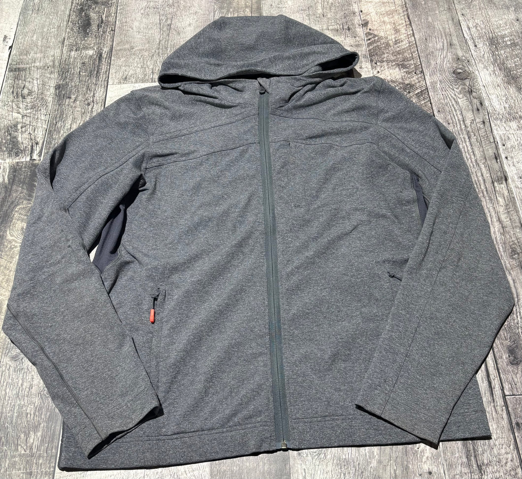 lululemon grey zip up hoodie - His size L