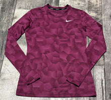 Load image into Gallery viewer, Nike dark purple long sleeve athletic top - Hers size S
