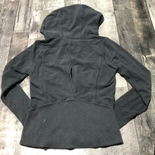 Load image into Gallery viewer, lululemon grey zip up hoodie - Hers size 8
