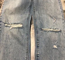 Load image into Gallery viewer, Denim Forum light blue ripped high rise loose jeans - Hers size 24
