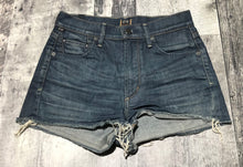 Load image into Gallery viewer, Citizens of Humanity blue high rise shorts - Hers size 24
