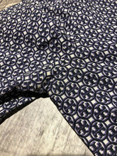 Load image into Gallery viewer, Tory Burch blue/white oversized blouse - Hers size 8
