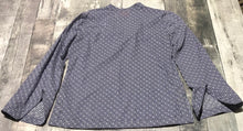 Load image into Gallery viewer, Tory Burch blue/white oversized blouse - Hers size 8
