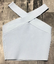 Load image into Gallery viewer, Babaton light blue cropped tank top - Hers size XS
