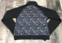 Load image into Gallery viewer, lululemon black/purple/green zip up sweater - Hers size approx S
