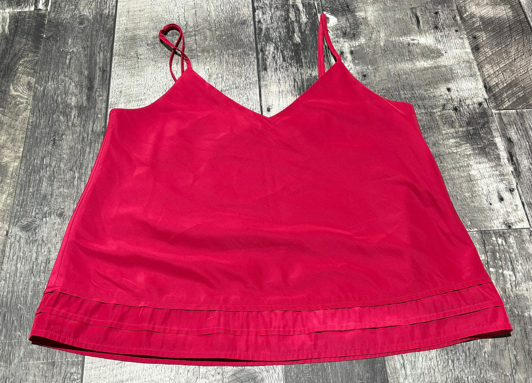 Talula bright pink tank blouse - Hers size S