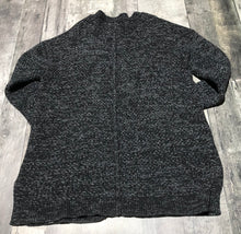 Load image into Gallery viewer, Roots black/white long knit cardigan - Hers size S
