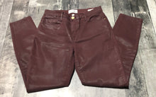 Load image into Gallery viewer, Frame burgundy high rise skinny pants - Hers size 27
