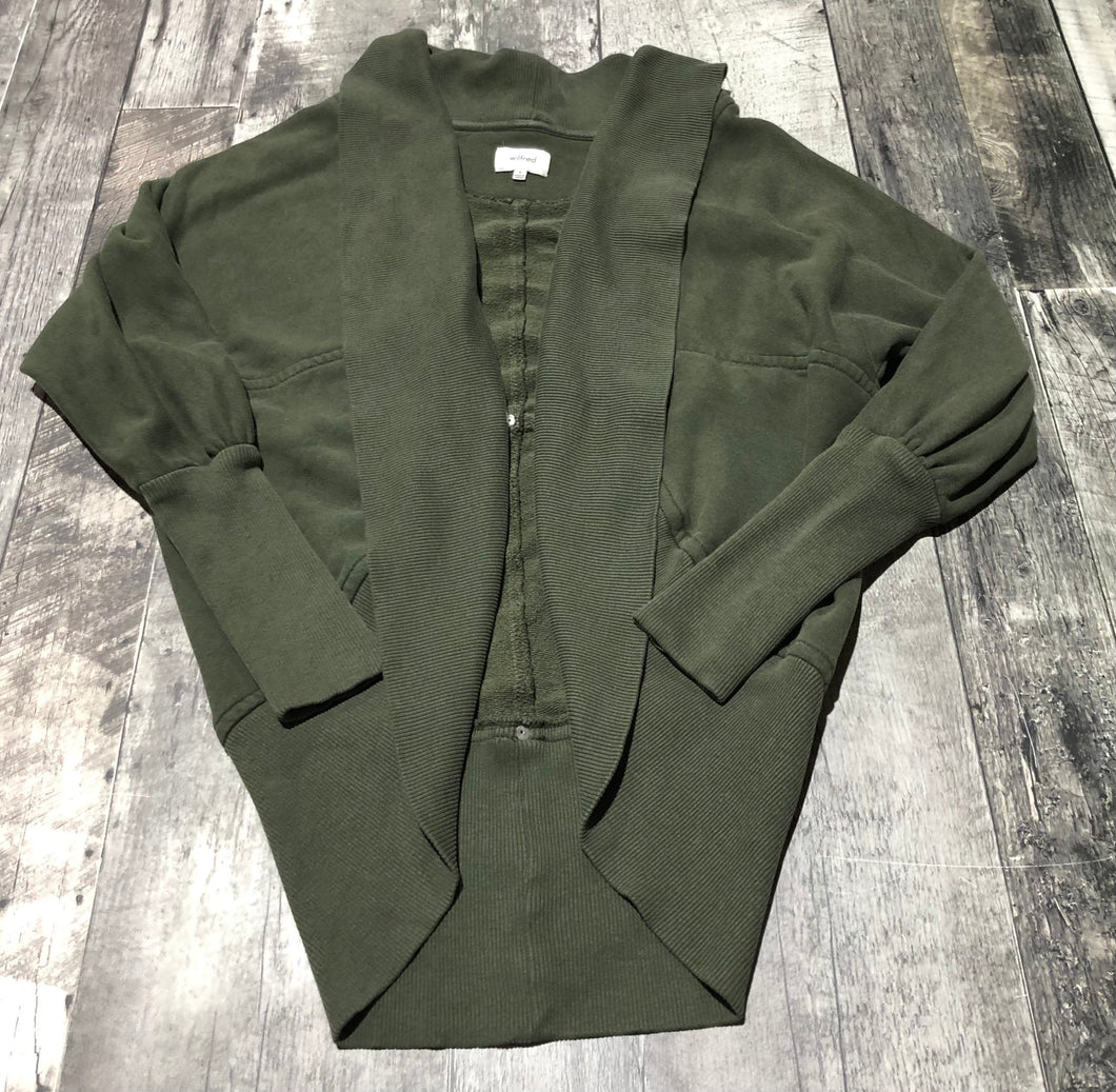 Wilfred dark green cardigan - Hers size M