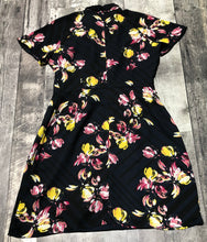 Load image into Gallery viewer, Banana Republic black/yellow/pink dress - Hers size 6p
