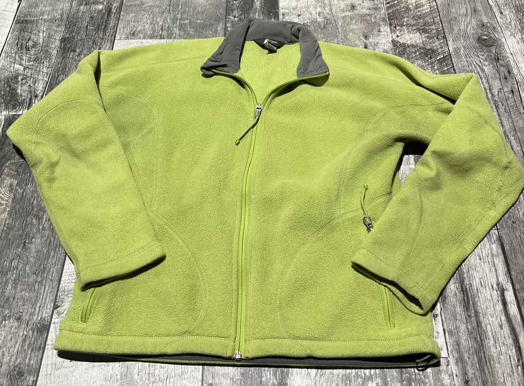 MEC green fleece sweater - Hers size M