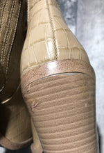 Load image into Gallery viewer, Rebecca Minkoff beige heel booties - Hers size 7.5
