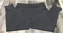 Load image into Gallery viewer, lululemon black/white mid rise trousers - Hers size 10
