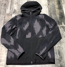 Load image into Gallery viewer, lululemon black/purple grey zip up hoodie - His size M
