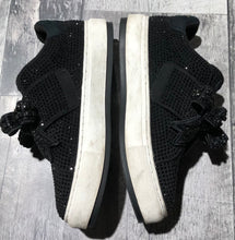Load image into Gallery viewer, Kurt Geiger black rhinestone sneakers - Hers size 38

