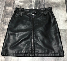 Load image into Gallery viewer, 7 for all mankind fake leather short skirt - Hers size S
