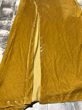 Load image into Gallery viewer, Zara mustard velvet maxi dress - Hers size S

