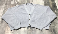 Load image into Gallery viewer, Tna light grey cropped cardigan - Hers size 3
