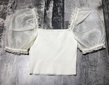 Load image into Gallery viewer, Wilfred white crop top blouse - Hers size 2XS
