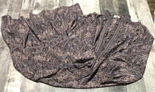 Load image into Gallery viewer, Max Studio black/blue/brown long sleeve maxi dress - Hers size L

