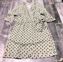Load image into Gallery viewer, Scotch &amp; Soda green/brown wrap dress - Hers size M
