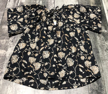 Load image into Gallery viewer, Part Two black/cream sheer blouse - Hers size 34
