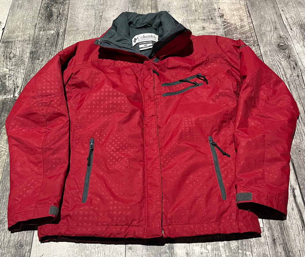Columbia red 2025 winter coat