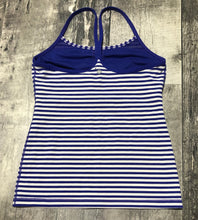 Load image into Gallery viewer, lululemon white/blue tank top - Hers size 6
