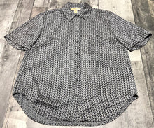 Load image into Gallery viewer, Michael Kors black/grey button up shirt - Hers size S

