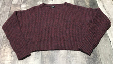 Load image into Gallery viewer, Line purple knit sweater - Hers size XS
