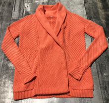 Load image into Gallery viewer, lululemon orange knit cardigan - Hers size approx M

