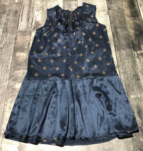 Load image into Gallery viewer, Bruuns Bazaar navy blue dress - Hers size 38
