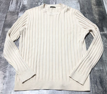 Load image into Gallery viewer, Massimo Dutti cream knit sweater - His size approx M
