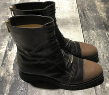 Load image into Gallery viewer, Jimmy Choo black/brown boots - Hers size 39

