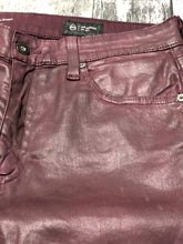 Load image into Gallery viewer, AG plum mari high rise slim straight pants - Hers size 29
