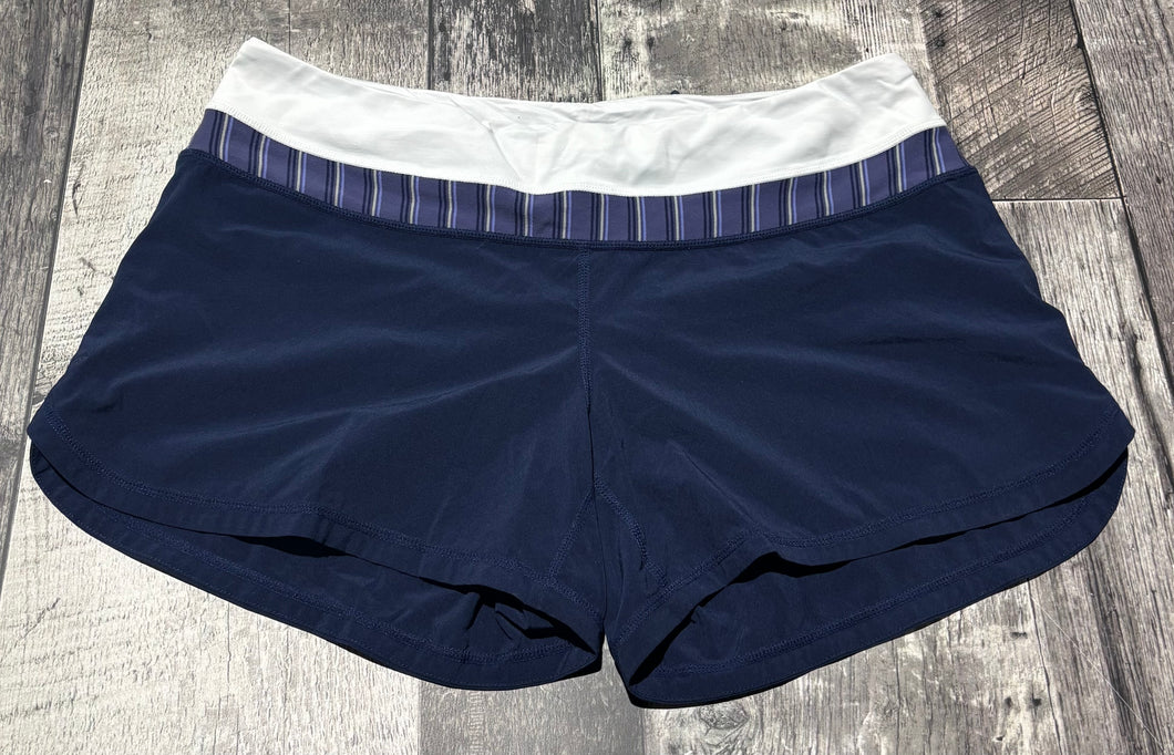 lululemon navy/white shorts - Hers size 10